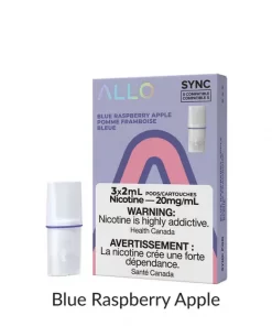 ALLO Sync Blue Raspberry Apple Pods (20mg/mL)
