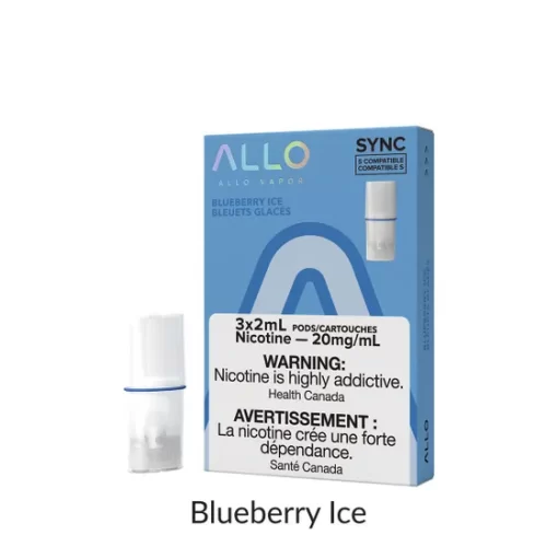 ALLO Sync Blueberry Ice Pods (20mg/mL)