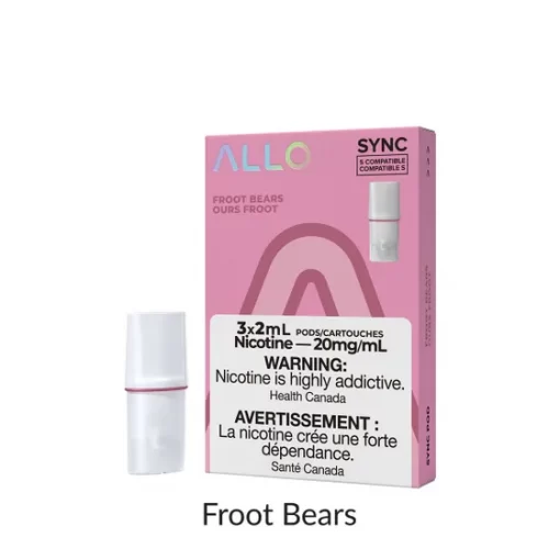 ALLO Sync Froot Bears Pods (20mg/mL)