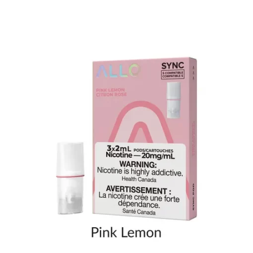 ALLO Sync Pink Lemon Pods (20mg/mL)