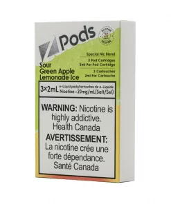 ZPods Sour Green Apple Lemonade Ice (20mg/mL)