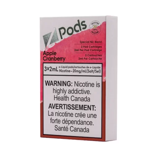 ZPods Apple Cranberry (20mg/mL)