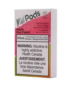 ZPods Apple Sour Peach (20mg/mL)