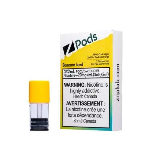ZPods Banana Iced (20mg/mL)