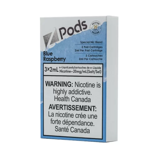 ZPods Blue Raspberry (20mg/mL)