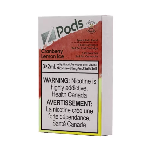 ZPods Cranberry Lemon Ice (20mg/mL)