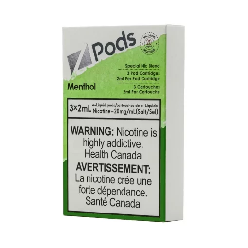ZPods Menthol (20mg/mL)