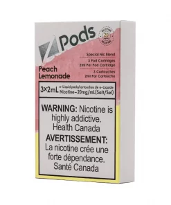ZPods Peach Lemonade (20mg/mL)