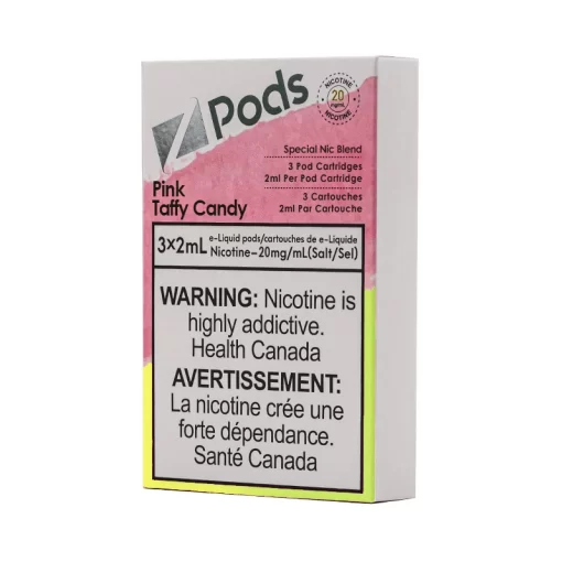ZPods Pink Taffy Candy (20mg/mL)