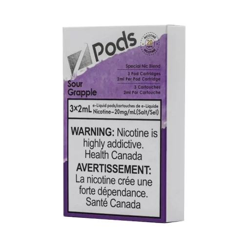 ZPods Sour Grapple (20mg/mL)