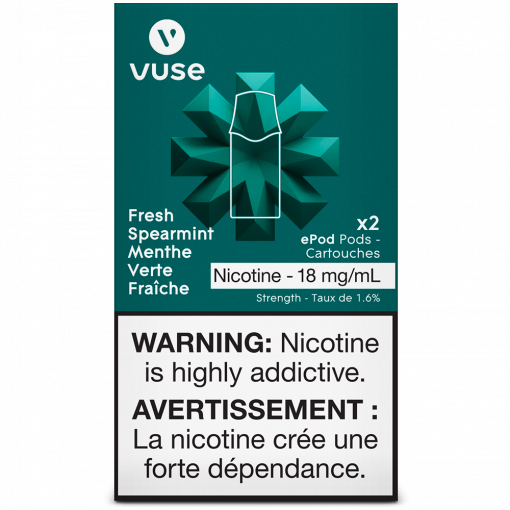 VUSE ePod Fresh Spearmint (18mg/mL) (2pk)