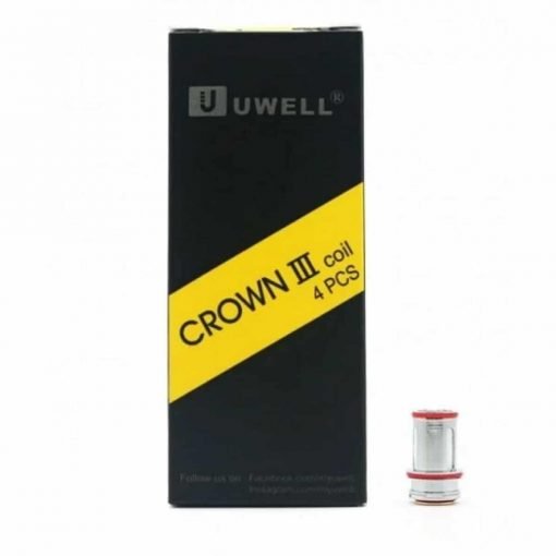 UWELL Crown III (3) Replacement Coils (4 Coils) 0.25Ω