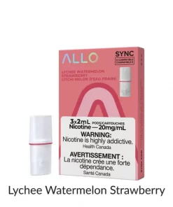 ALLO Sync Lychee Watermelon Strawberry Pods (20mg/mL)