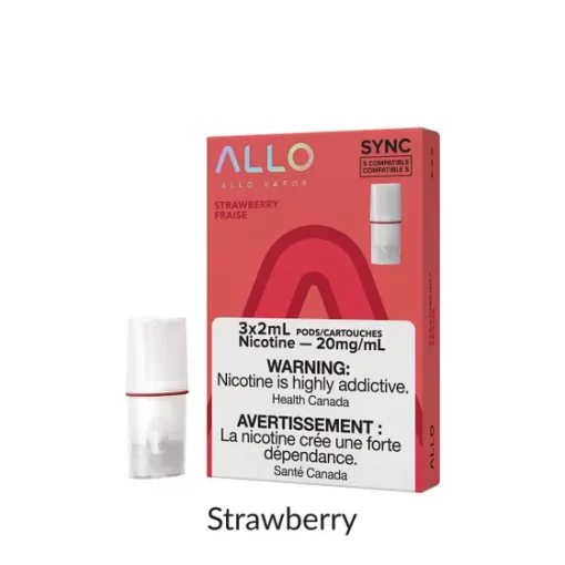 ALLO Sync Strawberry Pods (20mg/mL)