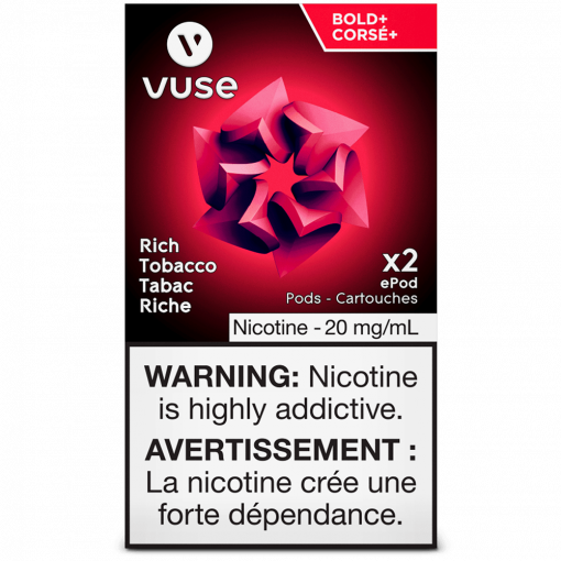 VUSE ePod Rich Tobacco Bold+ (20mg/mL) (2pk)