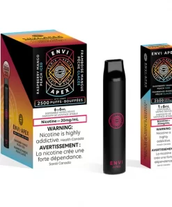 ENVI APEX 2500 Raspberry Mango Peach Iced (20mg/mL)