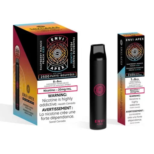 ENVI APEX 2500 Raspberry Mango Peach Iced (20mg/mL)