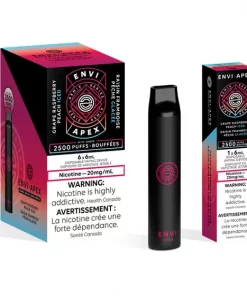ENVI APEX 2500 Grape Raspberry Peach Iced (20mg/mL)