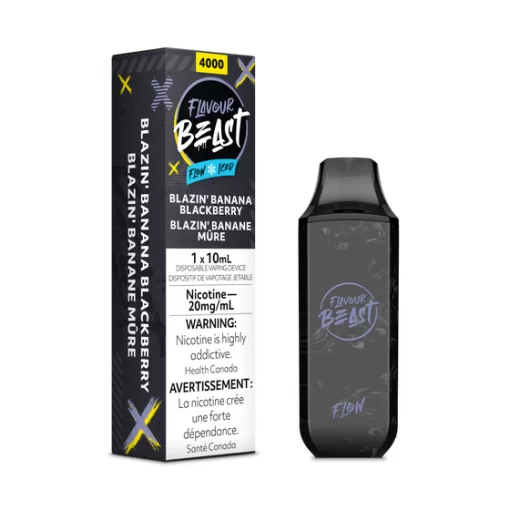 Flavour Beast Blazin' Banana Blackberry Iced (20mg/mL)