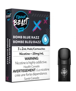 Flavour Beast Bomb Blue Razz Pods (20mg/mL)