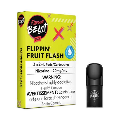 Flavour Beast Flippin' Fruit Flash (Rainbow Burst) Pods (20mg/mL)