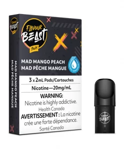 Flavour Beast Mad Mango Peach Pods (20mg/mL)