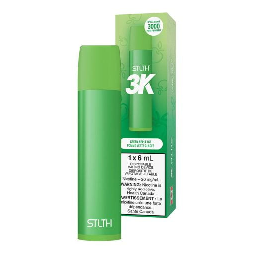 STLTH 3K Green Apple Ice (20mg/mL)