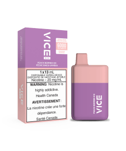 VICE BOX 6000 Peach Berries Ice (20mg/mL)