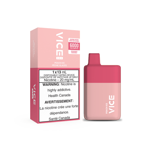 VICE BOX 6000 Peach Ice (20mg/mL)