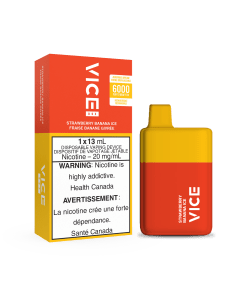 VICE BOX 6000 Strawberry Banana Ice (20mg/mL)