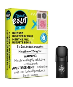 Flavour Beast Blessed Blueberry Mint Iced Pods (20mg/mL)