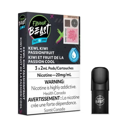 Flavour Beast Kewl Kiwi Passionfruit Iced Pods (20mg/mL)