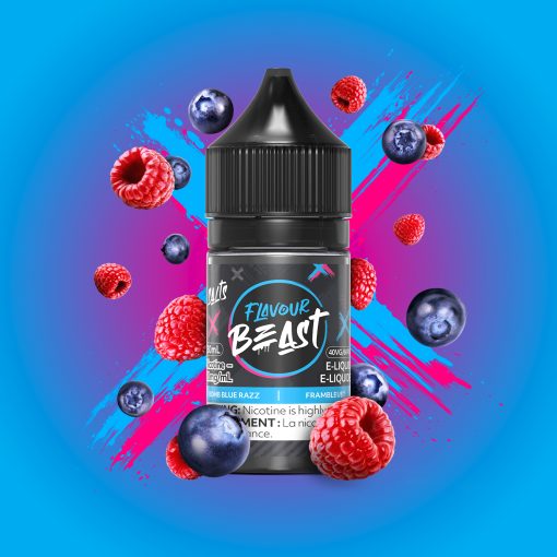 Flavour Beast E-Liquid - Bomb Blue Razz 30mL (20mg/mL)