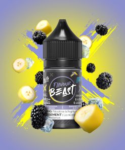 Flavour Beast E-Liquid - Blazin' Banana Blackberry Iced 30mL (20mg/mL)