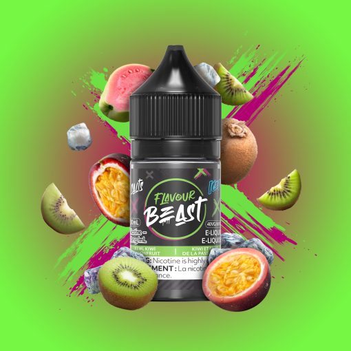 Flavour Beast E-Liquid - Kewl Kiwi Passionfruit Iced 30mL (20mg/mL)