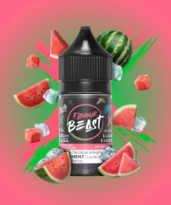 Flavour Beast E-Liquid - Weekend Watermelon Iced 30mL (20mg/mL)