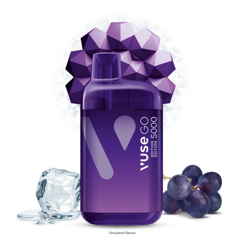 VUSE GO Edition 5000 - Grape Ice (20mg/mL) - Image 2