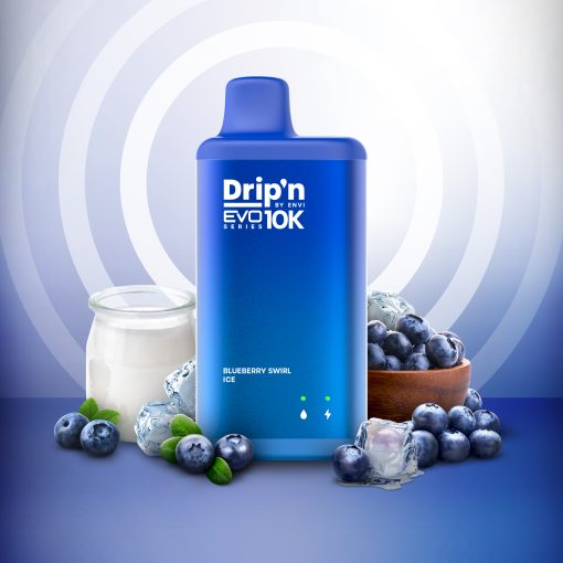 Drip'n EVO 10K - Blueberry Swirl Ice (20mg/mL) - Image 2