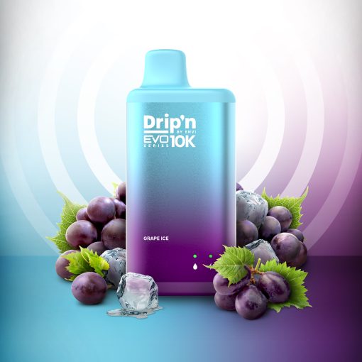 Drip'n EVO 10K - Grape Ice (20mg/mL) - Image 2