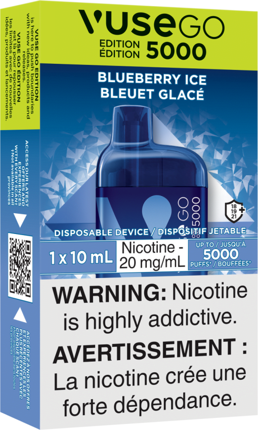 VUSE GO Edition 5000 - Blueberry Ice (20mg/mL)