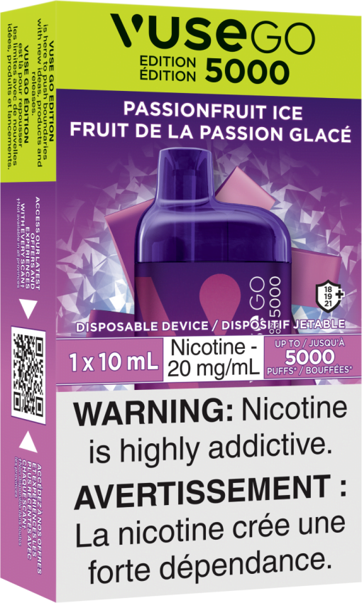 VUSE GO Edition 5000 - Passionfruit Ice (20mg/mL)