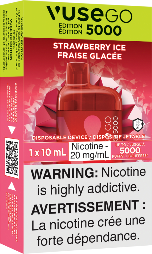 VUSE GO Edition 5000 - Strawberry Ice (20mg/mL)