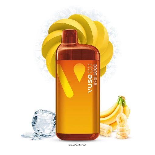 VUSE GO Edition 8000 - Banana Ice (20mg/mL)