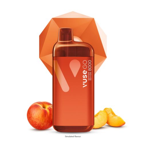 VUSE GO Edition 8000 - Peach (20mg/mL)
