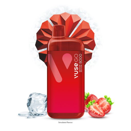 VUSE GO Edition 8000 - Strawberry Ice (20mg/mL)