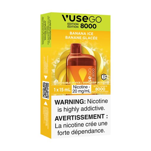 VUSE GO Edition 8000 - Banana Ice (20mg/mL) - Image 2