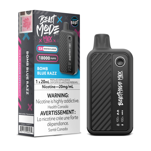 Beast Mode Max 18K - Bomb Blue Razz (20mg/mL)