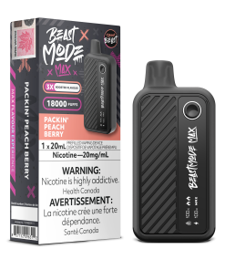 Beast Mode Max 18K Puffs- Packin' Peach Berry (20mg/mL)