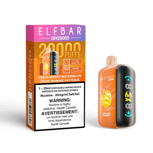 ELF BAR GH20000 - Peach Mango Watermelon (20mg/mL)