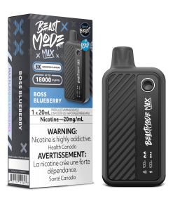 Beast Mode Max 18K Puffs- Boss Blueberry (20mg/mL)